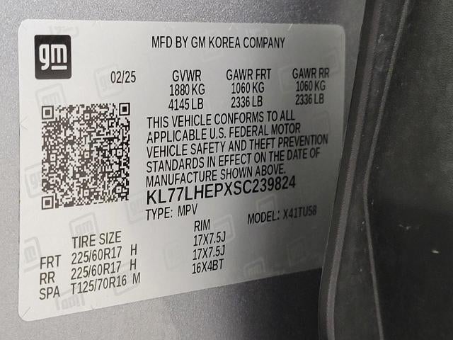 2025 Chevrolet Trax FWD 4dr LT