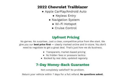2022 Chevrolet Trailblazer FWD 4dr LT