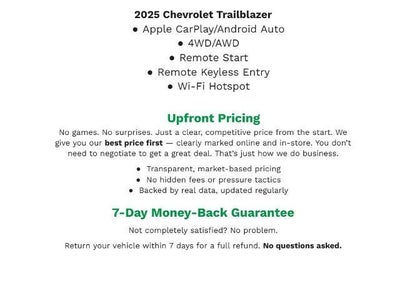 2025 Chevrolet Trailblazer AWD 4dr LT