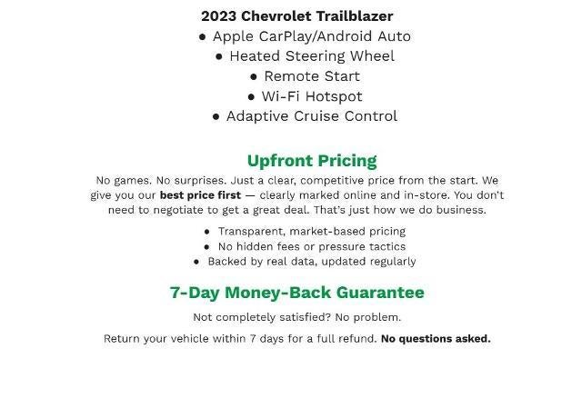 2023 Chevrolet Trailblazer FWD 4dr RS