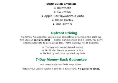 2020 Buick Envision Essence Group