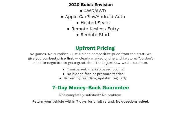 2020 Buick Envision AWD 4dr Premium