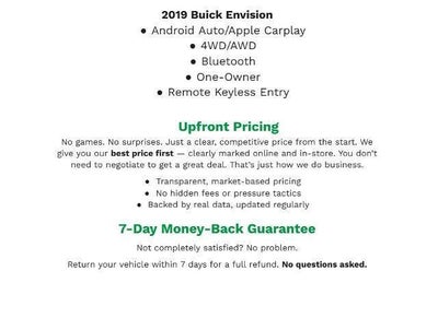 2019 Buick Envision AWD 4dr Premium