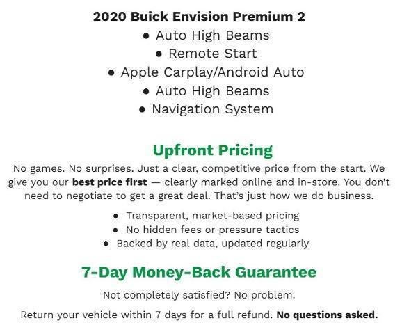 2020 Buick Envision AWD 4dr Premium II