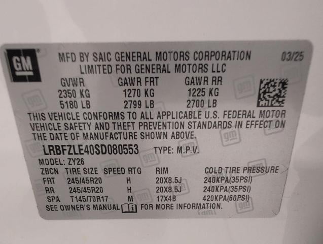 2025 Buick Envision AWD 4dr Sport Touring