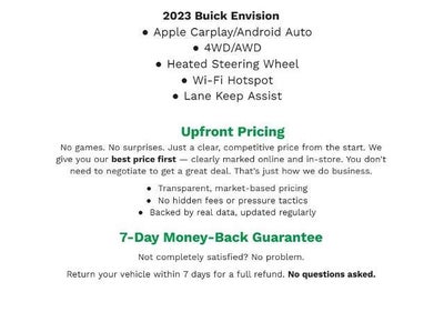 2023 Buick Envision AWD 4dr Preferred