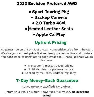 2023 Buick Envision AWD 4dr Preferred
