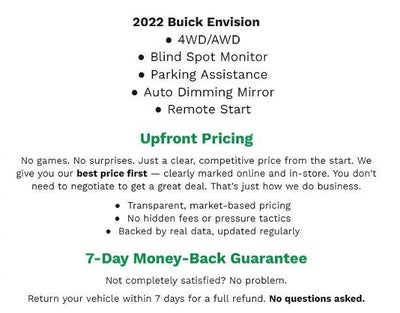 2022 Buick Envision AWD 4dr Essence