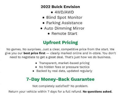 2022 Buick Envision AWD 4dr Essence