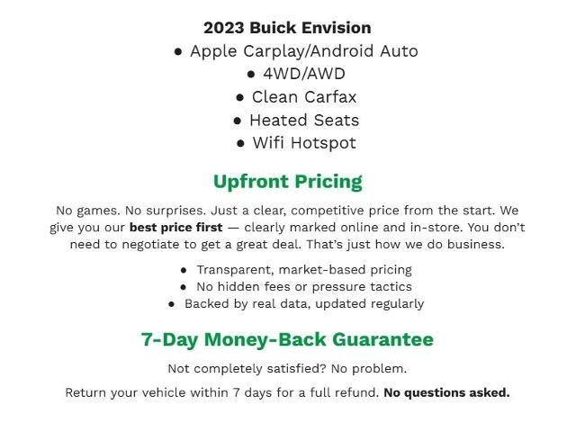 2023 Buick Envision AWD 4dr Avenir