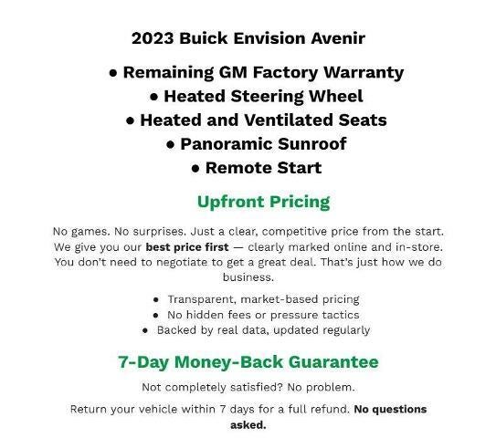 2023 Buick Envision AWD 4dr Avenir