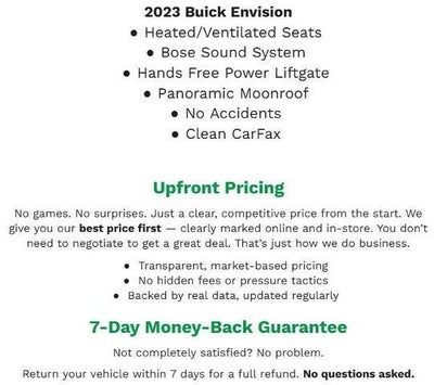 2023 Buick Envision AWD 4dr Avenir