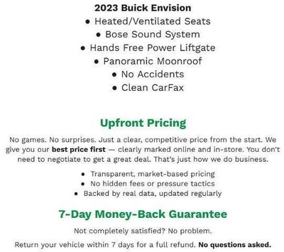 2023 Buick Envision AWD 4dr Avenir