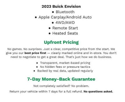 2023 Buick Envision AWD 4dr Avenir