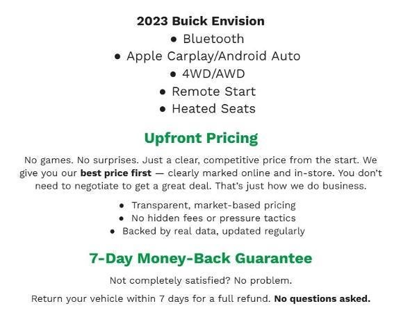 2023 Buick Envision AWD 4dr Avenir