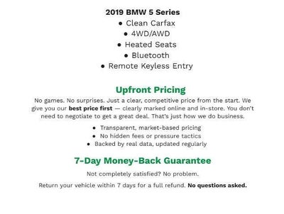 2019 BMW 5 Series M550i xDrive Sedan