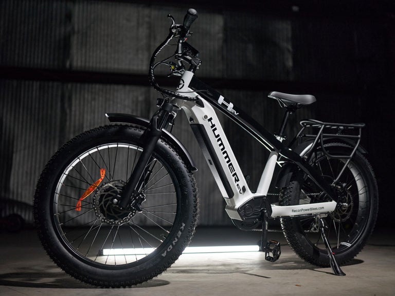 Side view of the GMC Hummer EV AWD EBike