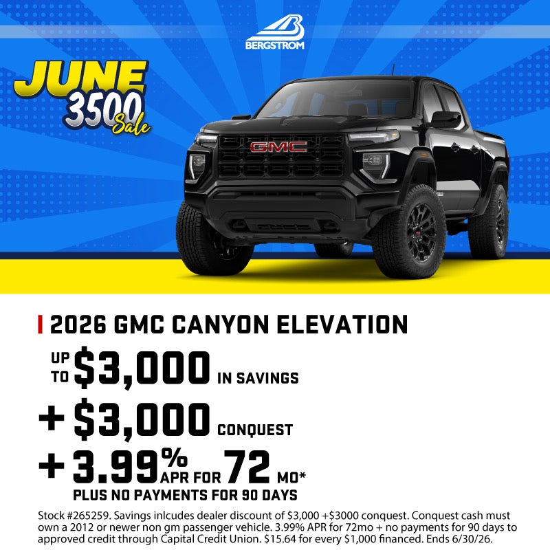 2026 GMC Canyon Elevation