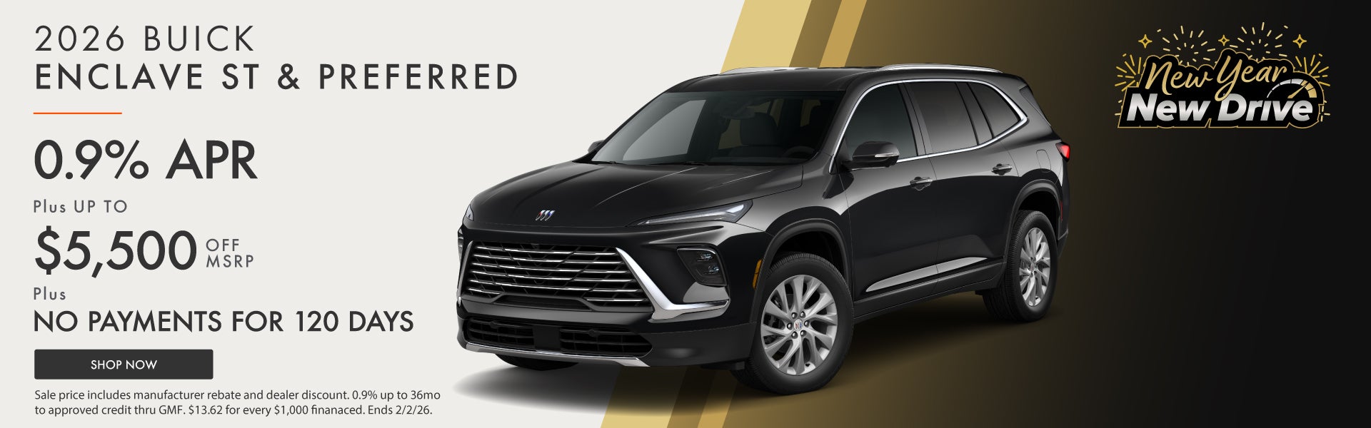 2026 Buick Enclave ST & Preferred
